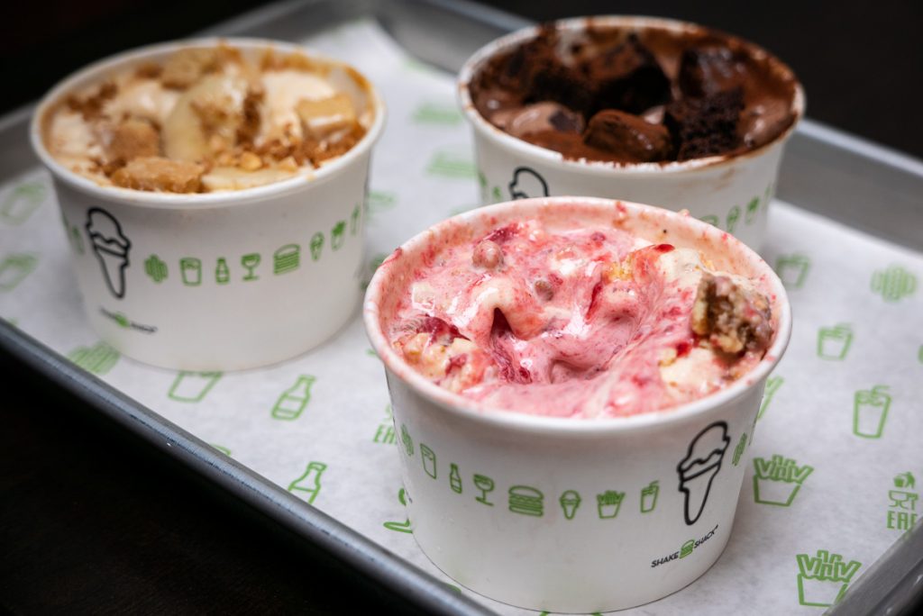 Shake Shack opens in Shanghai's Xintiandi. Here pictured: Concretes for Shanghai. Photo by Rachel Gouk.