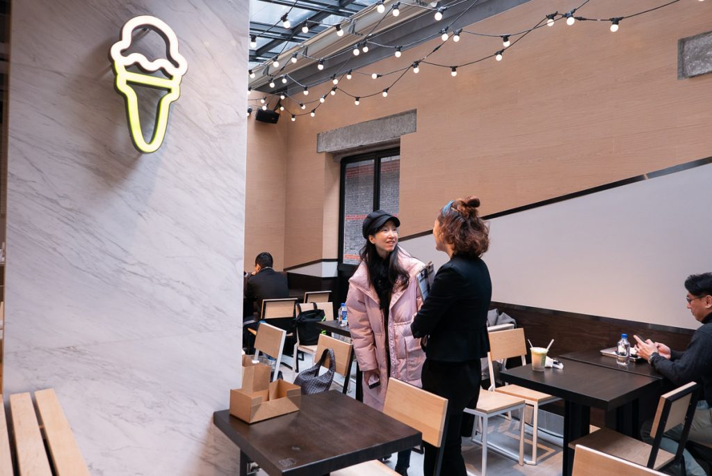 Shake Shack opens in Shanghai's Xintiandi, a popular lifestyle destination. This is Shake Shack's first location in mainland China. Photo by Rachel Gouk. 