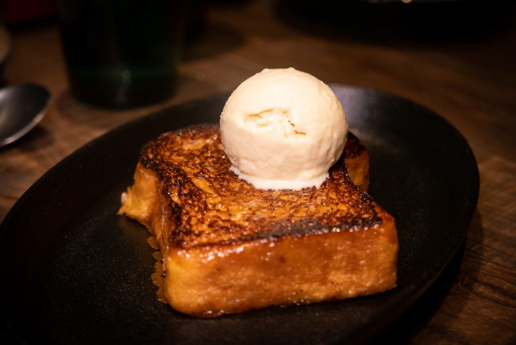 French toast at Polux by Paul Pairet, a French cafe/bistro in Xintiandi. Photo by Rachel Gouk. © Rachel Gouk