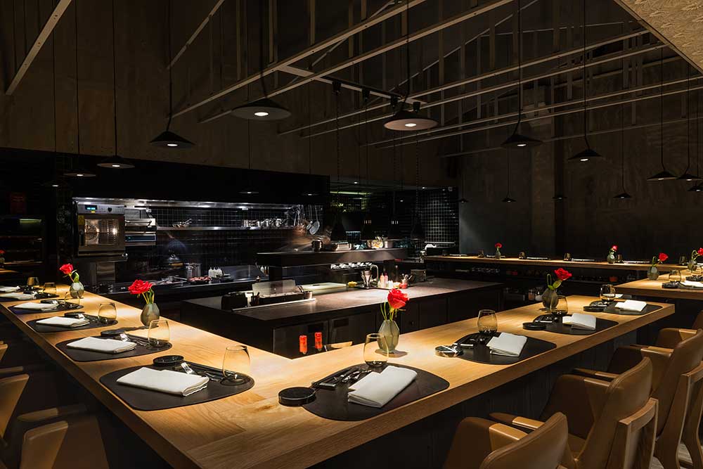 Shanghai's Michelin one-star restaurant Taian Table. 