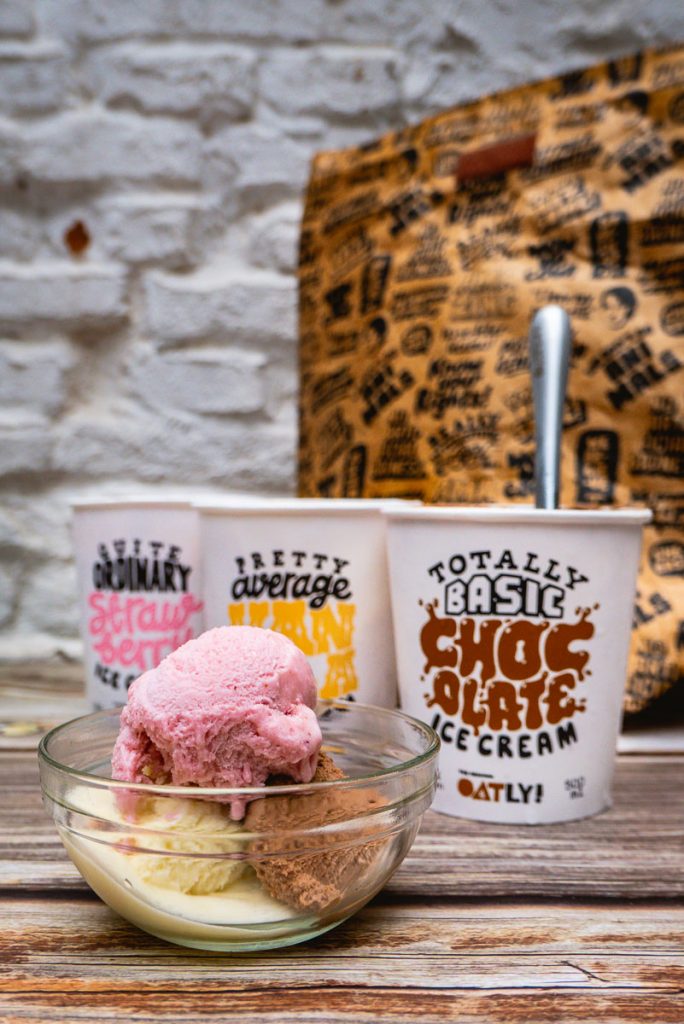 Oatly launches ice cream in China, starting with Shanghai via Tmall. Photo by Rachel Gouk. 