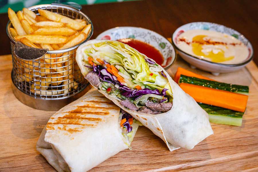 STYX is a casual restaurant in Shanghai that serves global cuisine by way of skewers.