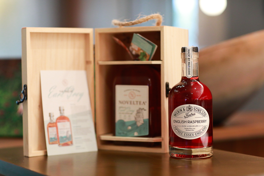 Wilkin and sons English Raspberry gin liqueur