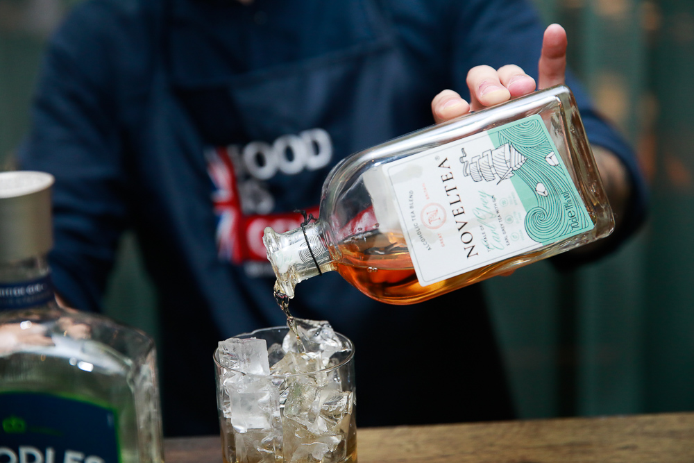 Noveltea at The British Gin Garden, Shanghai.