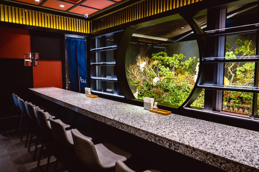 Sushi Naoki, a high-end Japanese omakase restaurant in Shanghai. Photo by Rachel Gouk. 