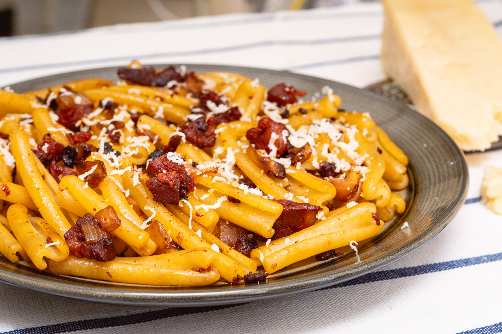 Easy recipes: Sobrassada pasta. Photo & Recipe by Rachel Gouk @ Nomfluence. 