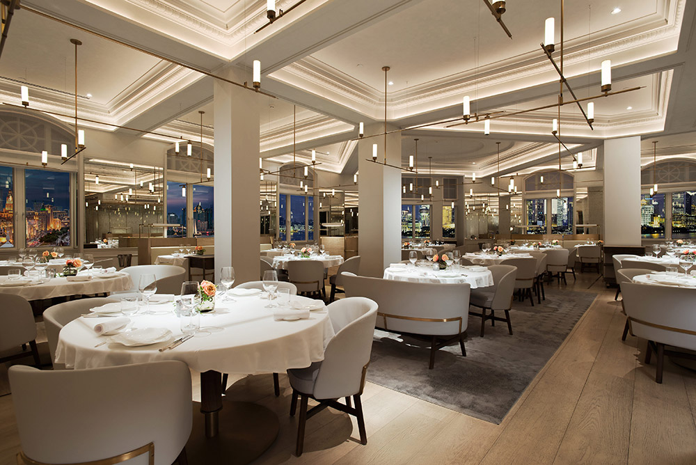 Best restaurants on the Bund, Shanghai - French fine dining at Jean Georges, Michelin one-star. Photo by Rachel Gouk. 