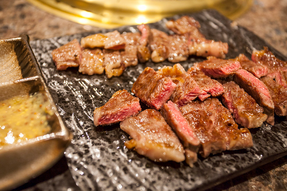 Best restaurants in Shanghai on the Bund - Premium Japanese Barbecue at Kanpai Classic. Photo by Rachel Gouk. 