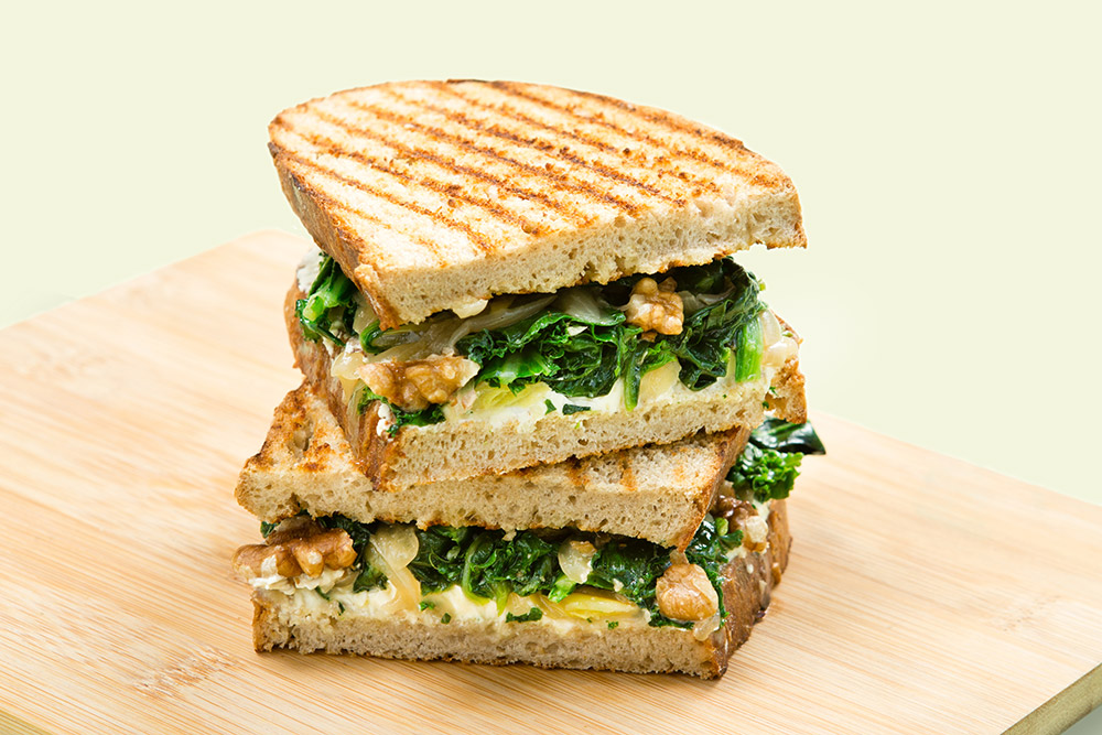 Where to eat sandwiches in Shanghai—Kale & Spinach Sandwich at Moka Bros