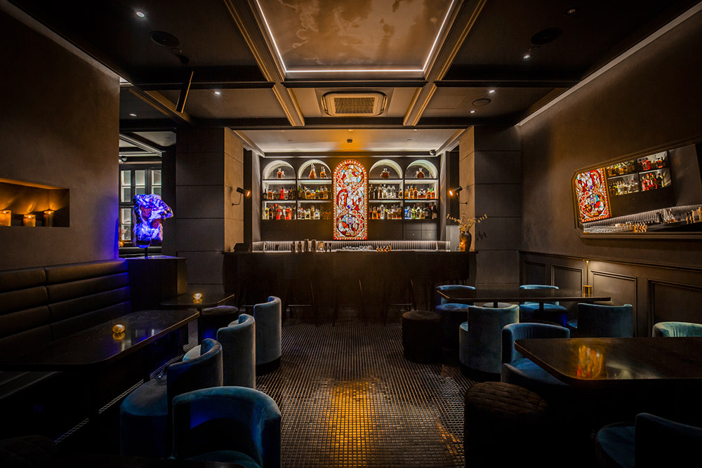 The Broken Dagger is a speakeasy cocktail bar in Shanghai.