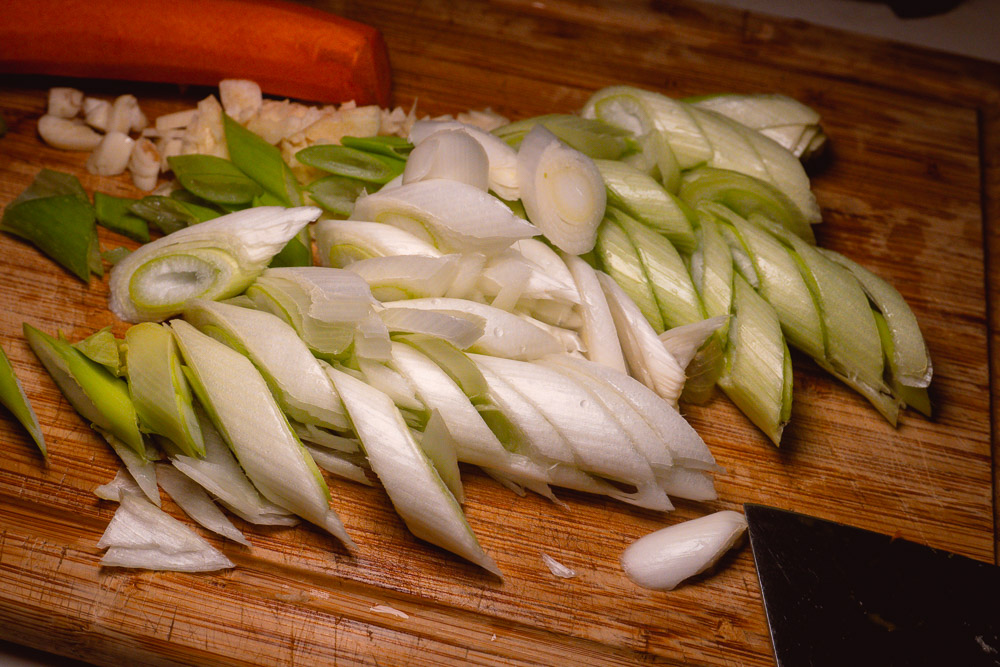 Easy recipes: Quarantine cooking with chicken breast. Soy-braised chicken with leeks. Photos by Rachel Gouk @ Nomfluence.