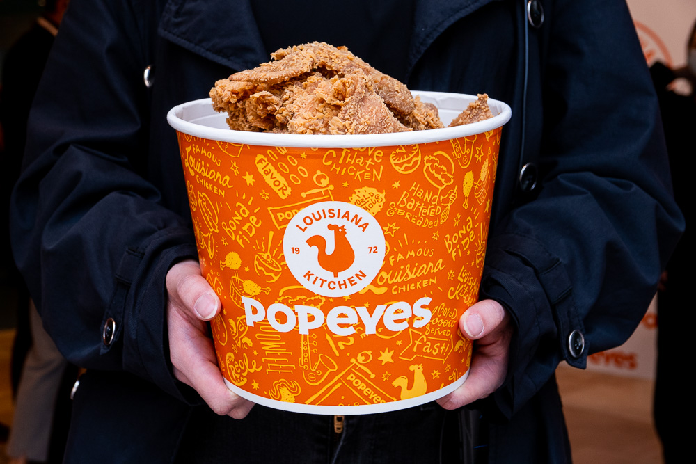 Popeyes Louisiana Fried Chicken opens in Shanghai, China. Photo by Rachel Gouk @ Nomfluence. 