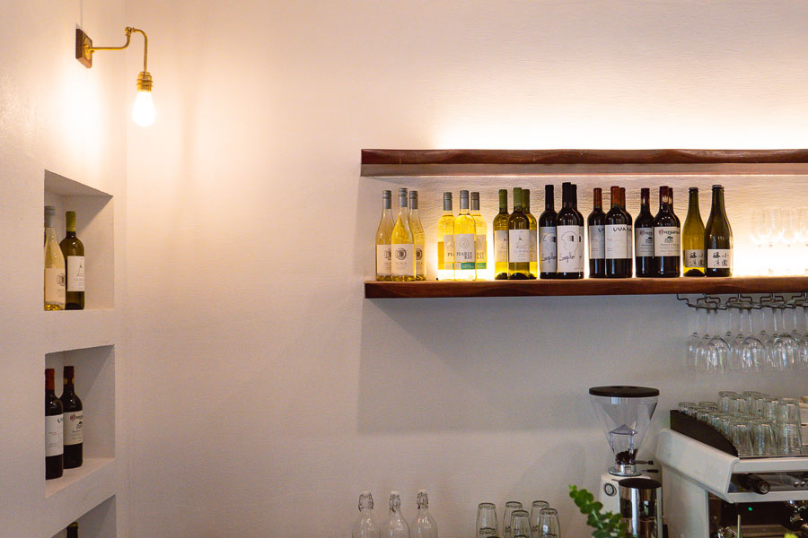 Dosage is a bakery and wine bar in Shanghai with a curated wine list of 40+ labels. Photo by Rachel Gouk @ Nomfluence. 