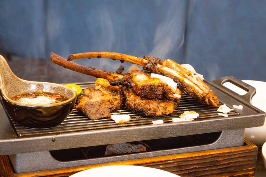 Lamb ribs at The Pawon, an Indonesian restaurant in Gubei, Shanghai. Photo by Rachel Gouk Nomfluence.