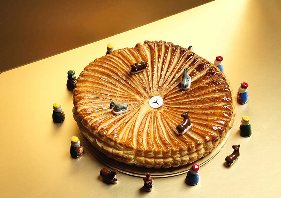 Where to buy galette de rois, king cake in Shanghai. La Boulangerie de Pierre Gagnaire.