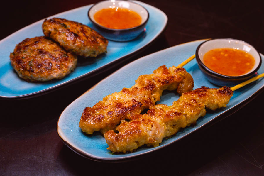 Satay at The Curry Gaeng, a casual restaurant in Shanghai specializing in regional Thai curries. Photo by Rachel Gouk @ Nomfluence.