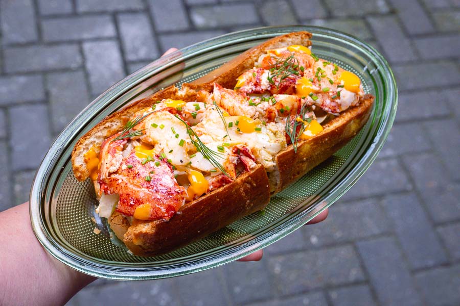Lobster roll at all-day cafe and bar Le Daily, Shanghai. Photo by Rachel Gouk @ Nomfluence