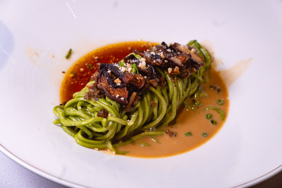 Chef's Story, a five-course menu featuring dishes from the chefs of The Midle House, The Opposite House and The Temple House. Photo by Rachel Gouk @ Nomfluence. 