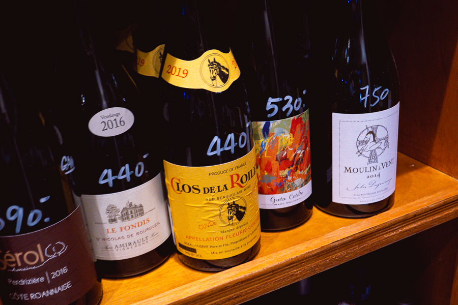 Wines at theWarehouse, a grab and go wine shop and micro wine bar in Shanghai. Photo by Rachel Gouk @ Nomfluence.
