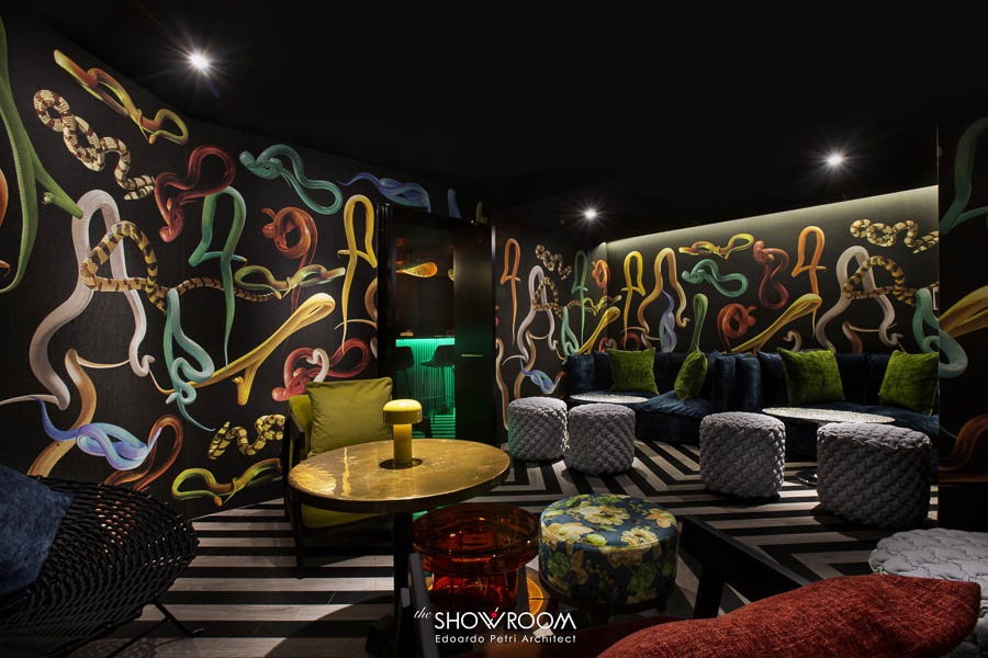 The Showroom is an Italian designer speakeasy cocktail bar in Shanghai. @ Nomfluence
