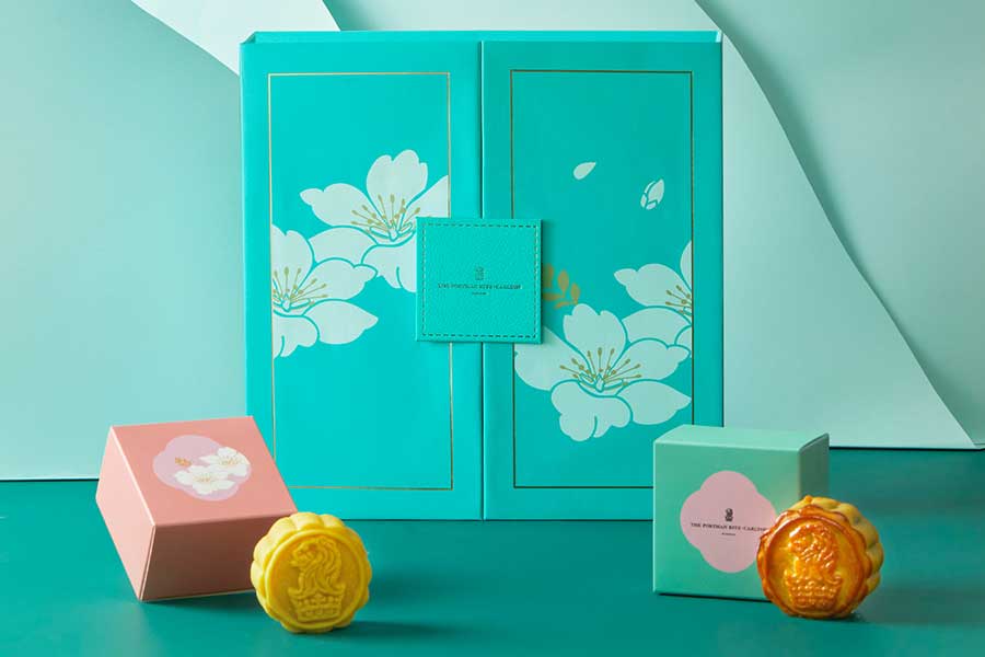 Mooncake gift boxes from The Portman Ritz-Carlton Shanghai