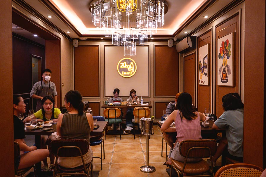 Zari is a modern Korean bistro in Shanghai. Photo by Rachel Gouk @ Nomfluence.