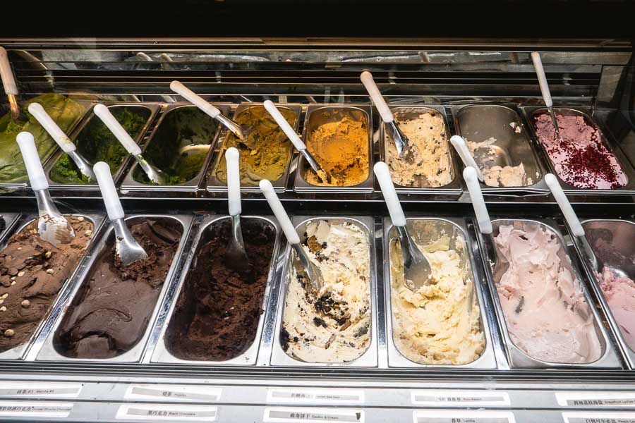 Azabuya, one of the best ice cream and gelato shops in Shanghai. Photo by Rachel Gouk @ Nomfluence.