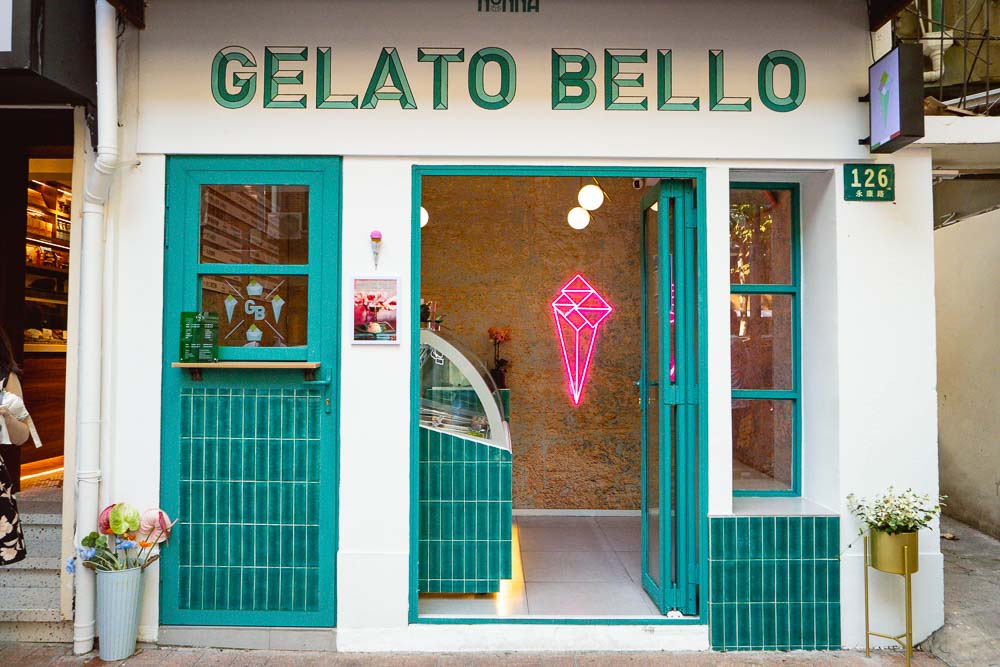 Gelato Bello, one of the best ice cream and gelato shops in Shanghai. Photo by Rachel Gouk @ Nomfluence.