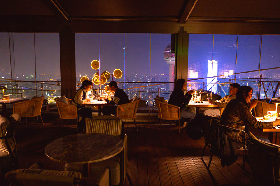 Iconic rooftop bar Flair at The Pudong Ritz-Carlton Shanghai reopens. Photo by Rachel Gouk @ Nomfluence.