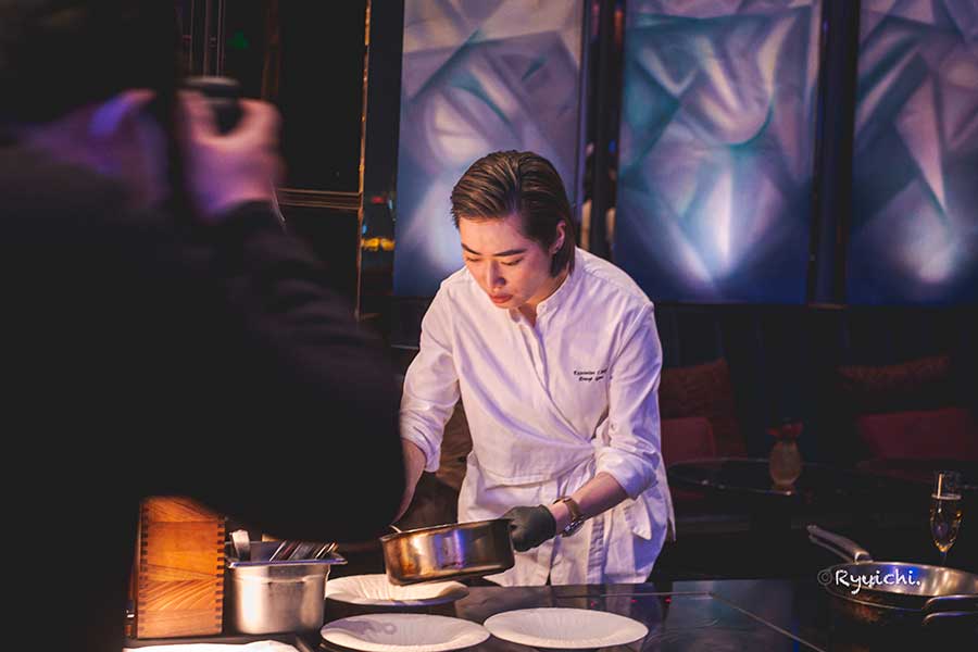 Shanghai-based chef Danyi Gao, co-founder of Shake Restaurant & Bar, Bun Cha Cha, Bun Cha Cha Grill, and Black Rock.  @ Nomfluence