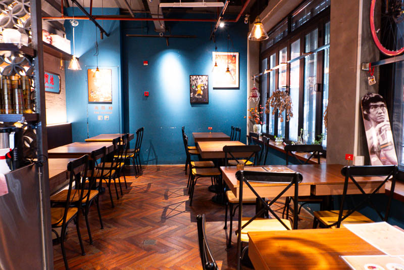 Kung Fu Motion, ramen shop in Shanghai