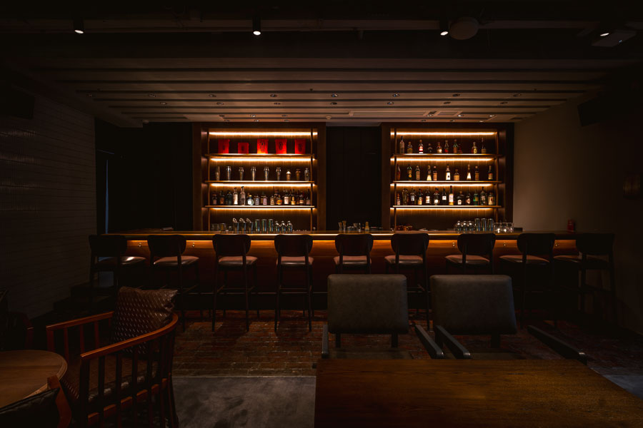 Award winning cocktail bar Sober Company reopens in Fuxing Park, Shanghai. 