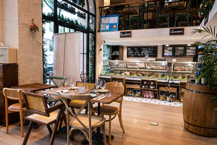 Les Halles, a French-style butchery, deli, and restaurant in Shanghai. Photo by Rachel Gouk @ Nomfluence.