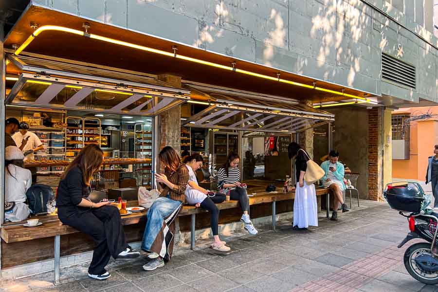 Trifle, a bakery and cafe located in the former French concession of Shanghai. Photo by Rachel Gouk @ Nomfluence