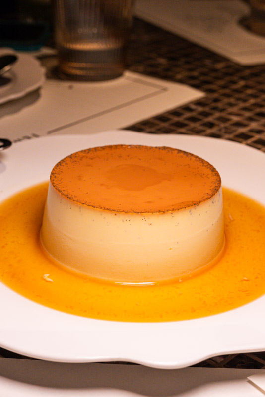 Basque milk flan, desserts at Mediterranean restaurant Terrakota Shanghai. Photo by Rachel Gouk @ Nomfluence