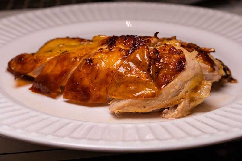 Signature whole roasted chicken at Mediterranean restaurant Terrakota Shanghai. Photo by Rachel Gouk @ Nomfluence