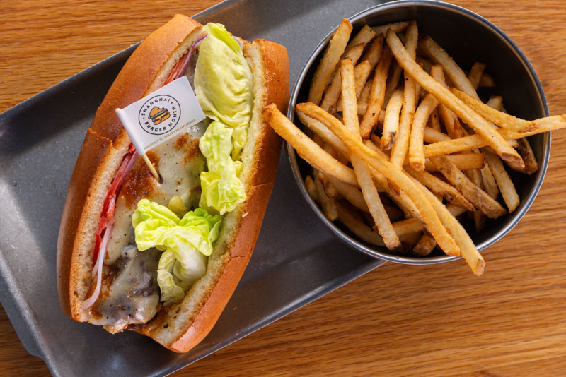 Shanghai Burger Month 2024 full list of restaurants and burgers: Charbon by Paul Pairet. @ Nomfluence