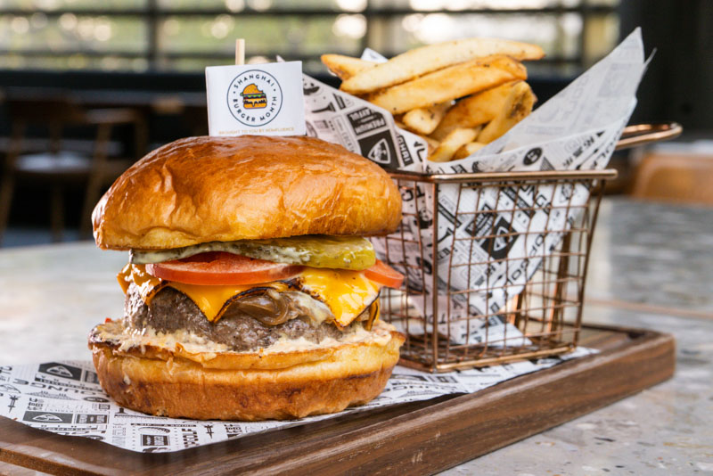 Shanghai Burger Month 2024 full list of restaurants and burgers: Lounge by Topgolf @ Nomfluence