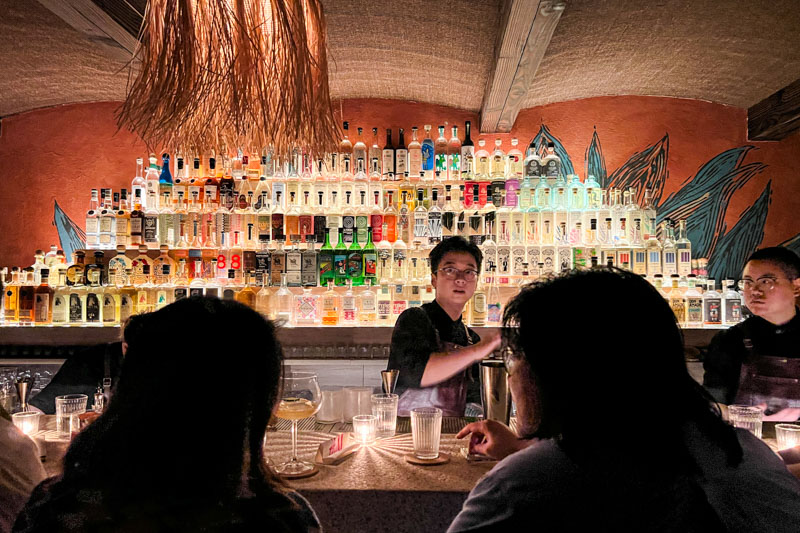 COA Shanghai, agave spirits cocktail bar on Fuxing Zhong Lu. Photo @ Nomfluence