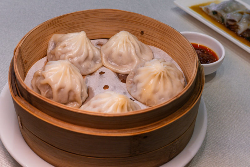 Chinese restaurant for dim sum in Shanghai: Han Lin Xuan.