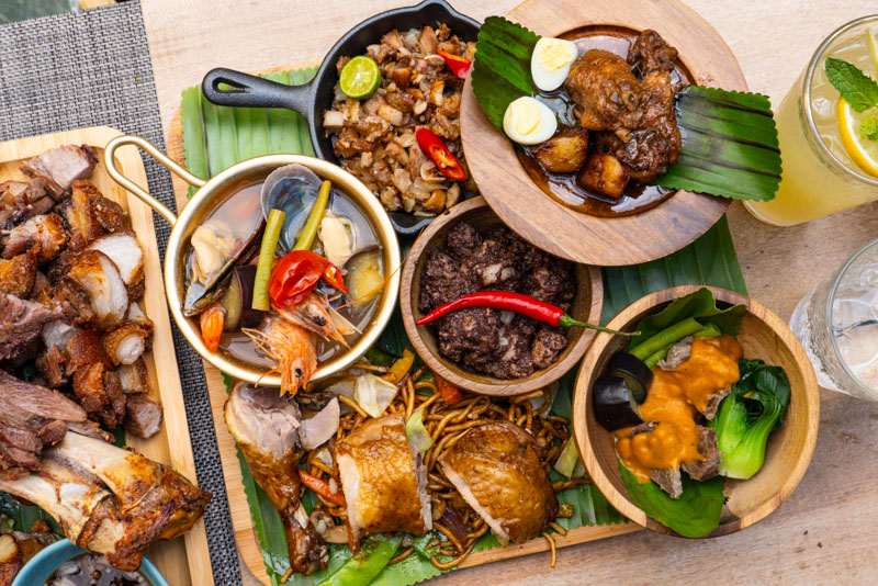 Filipino food in Shanghai at Bela Fiesta, M50 Art District. Photo @ Nomfluence