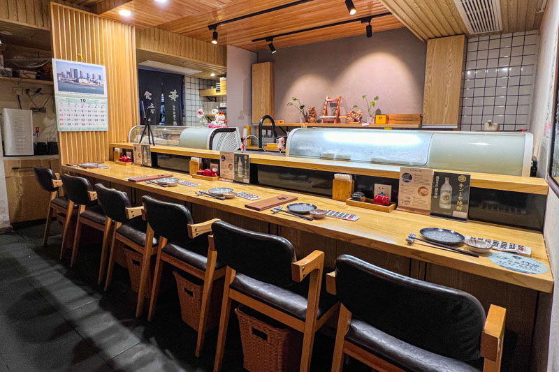 Japanese sushi restaurants in Shanghai: Sanchome. Photo @ Nomfluence