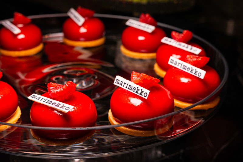 Marimekko desserts, Brunch at The Shanghai EDITION. Photo @ Nomfluence