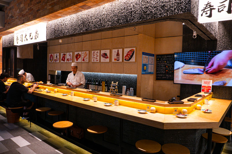 Japanese sushi restaurants in Shanghai: Sushi Brother. Photo @ Nomfluence