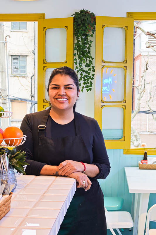 Estefania Casas, owner of Chihuahua, a Mexican restaurant in Jing'an, Shanghai