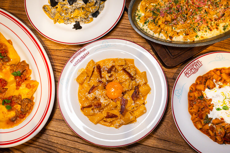 Pastificio Momenti is an Italian restaurant in Shanghai that specializes in fresh made pastas. Photo @ Nomfluence