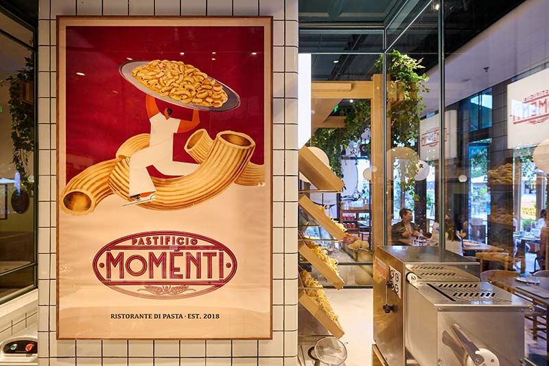 Pastificio Momenti is an Italian restaurant in Shanghai that specializes in fresh made pastas. Photo @ Nomfluence