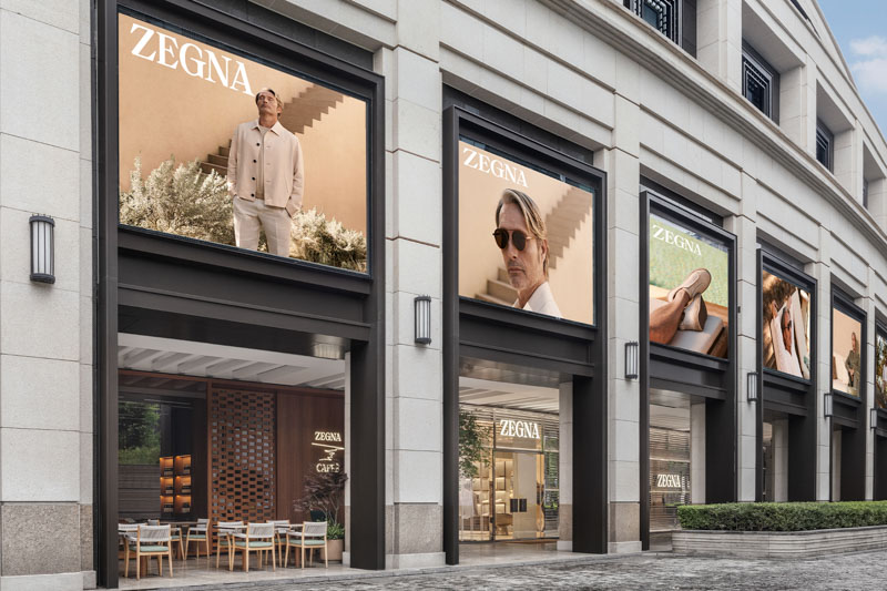 Zegna opens first Zegna Caffe in Shanghai