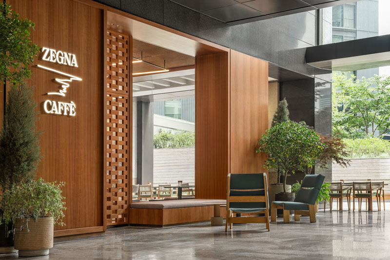 Zegna opens first Zegna Caffe in Shanghai
