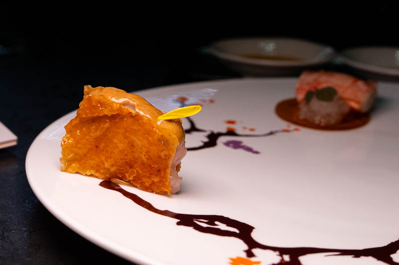 Nebula Shanghai is a Spanish fine dining restaurant serving a menu with global influences and molecular cuisine techniques.